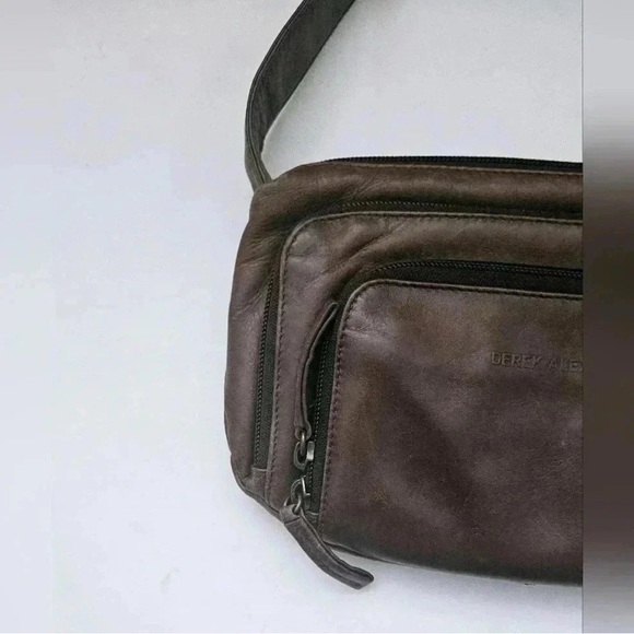 Derek Alexander brown leather shoulder bag - Picture 10 of 10